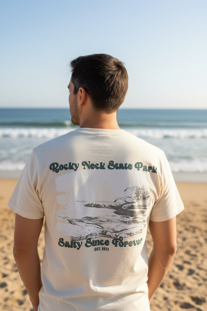 Rocky Neck State Park 'Salty Since Forever' Tee