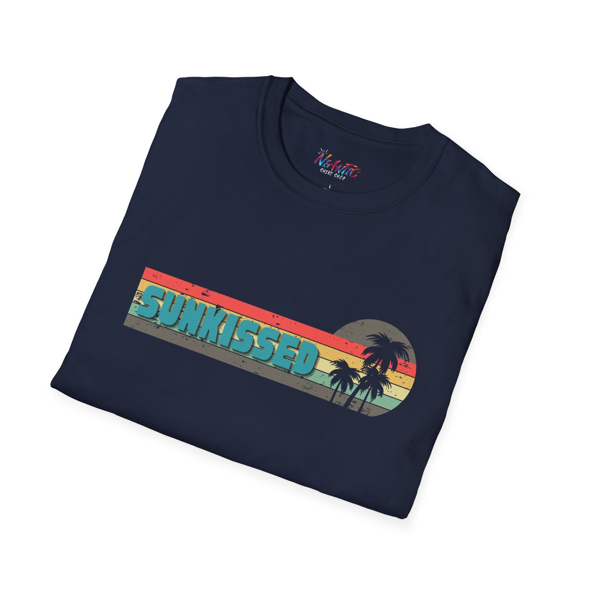 Sunkissed Retro Summer T-Shirt — Beach Vibe Vacation Tee