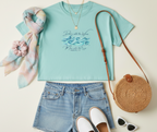 Dancing with the Waves Women's Boxy Tee