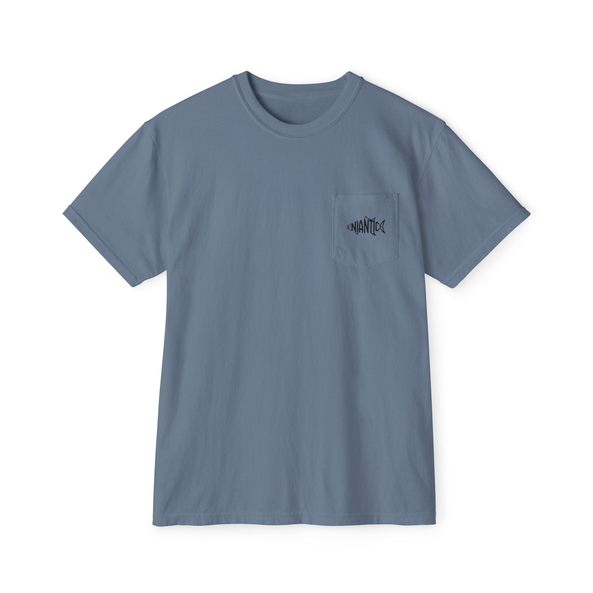 Shoreline Pocket Tee — Niantic Fish