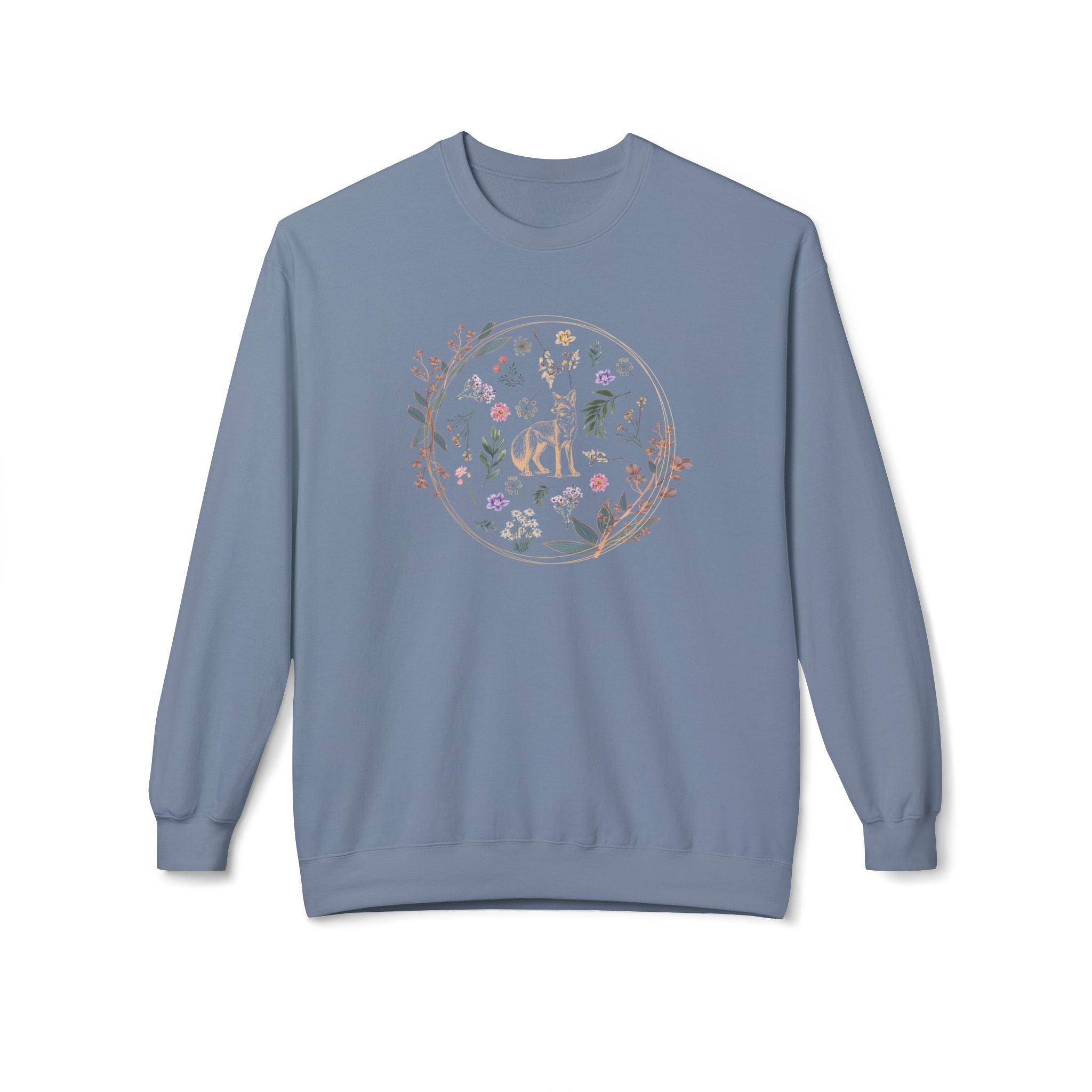 Floral Fox Inspiration Sweatshirt