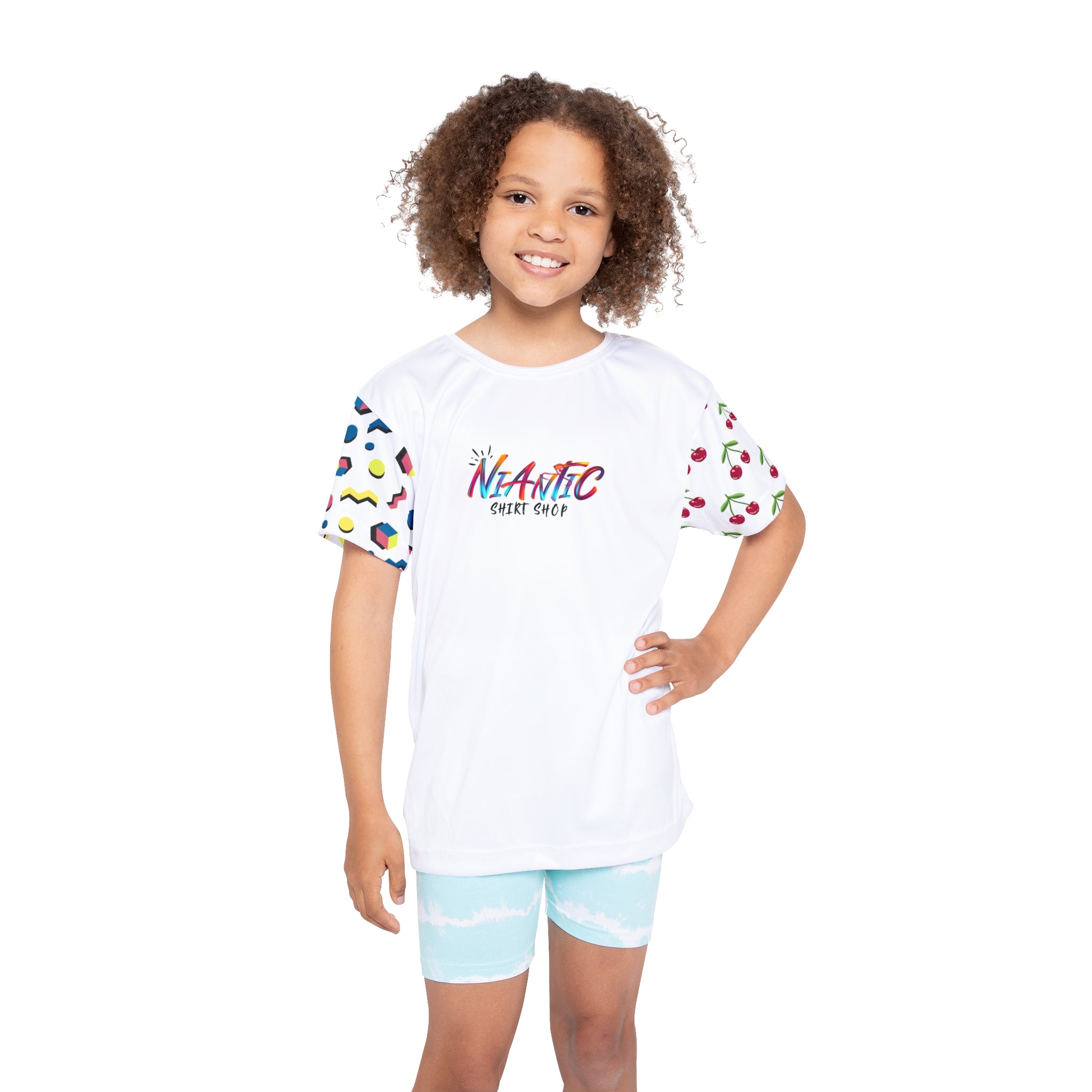 Kids Customizable All-Over Printed T-shirt