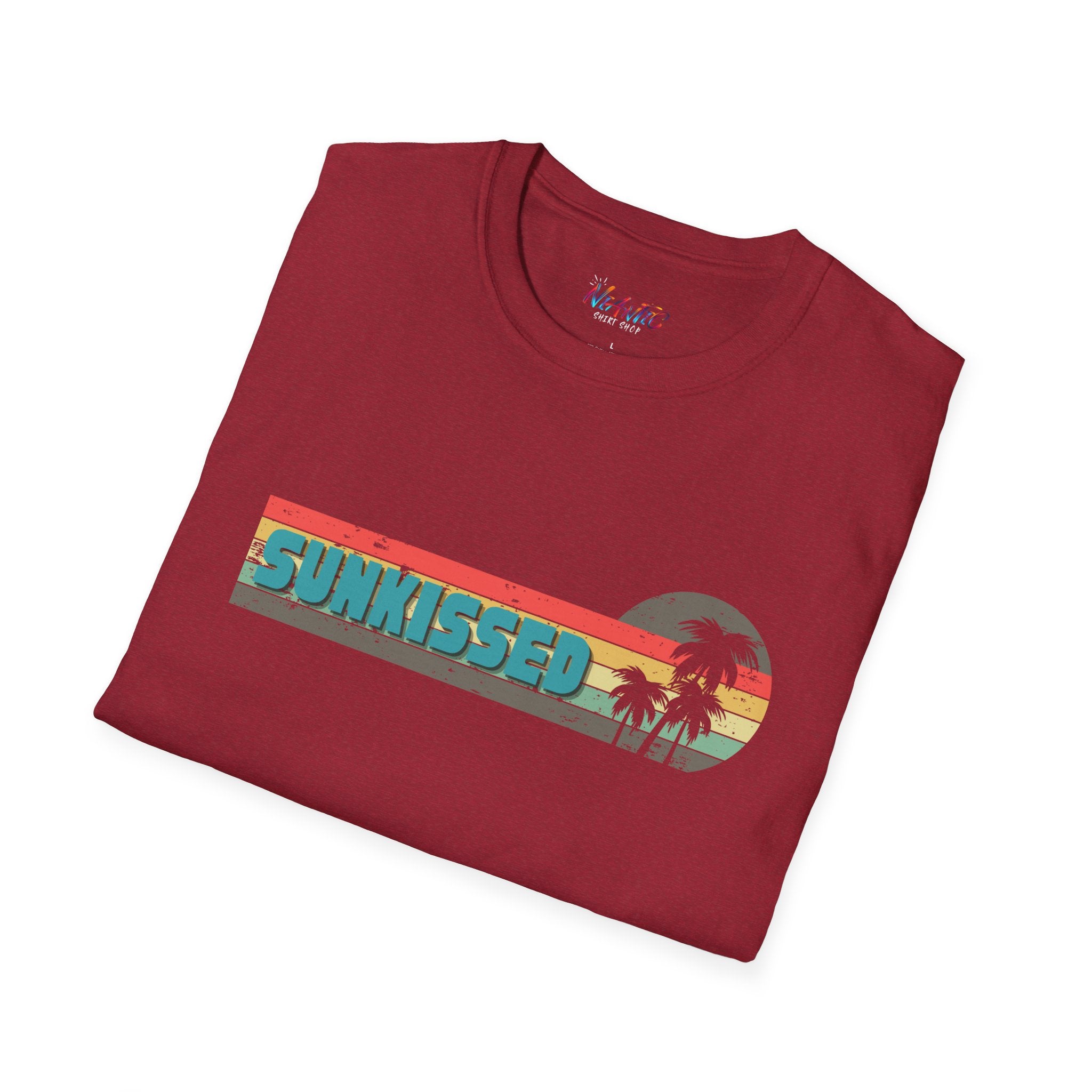 Sunkissed Retro Summer T-Shirt — Beach Vibe Vacation Tee