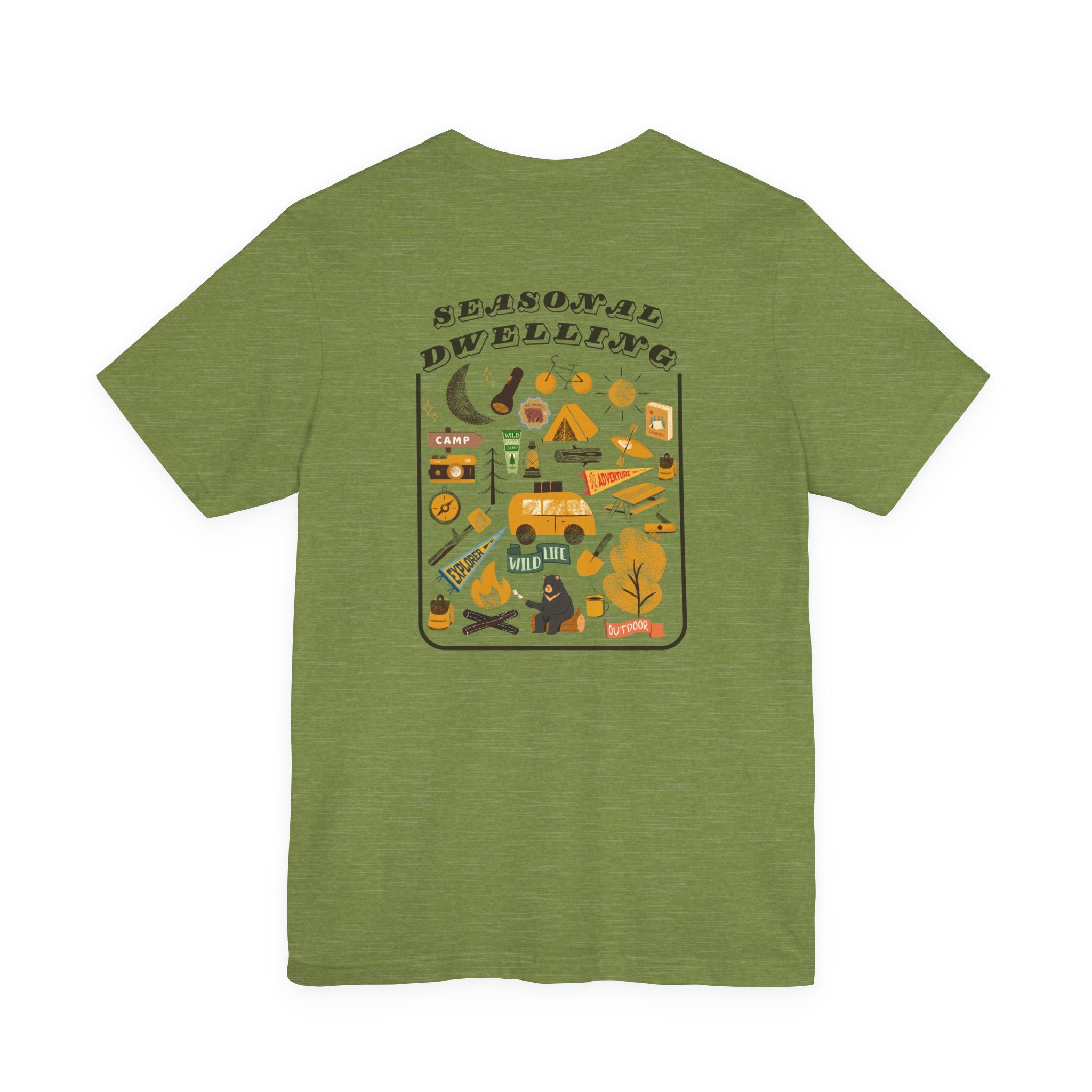 Happy Trails Camping Tee — Outdoor Adventure