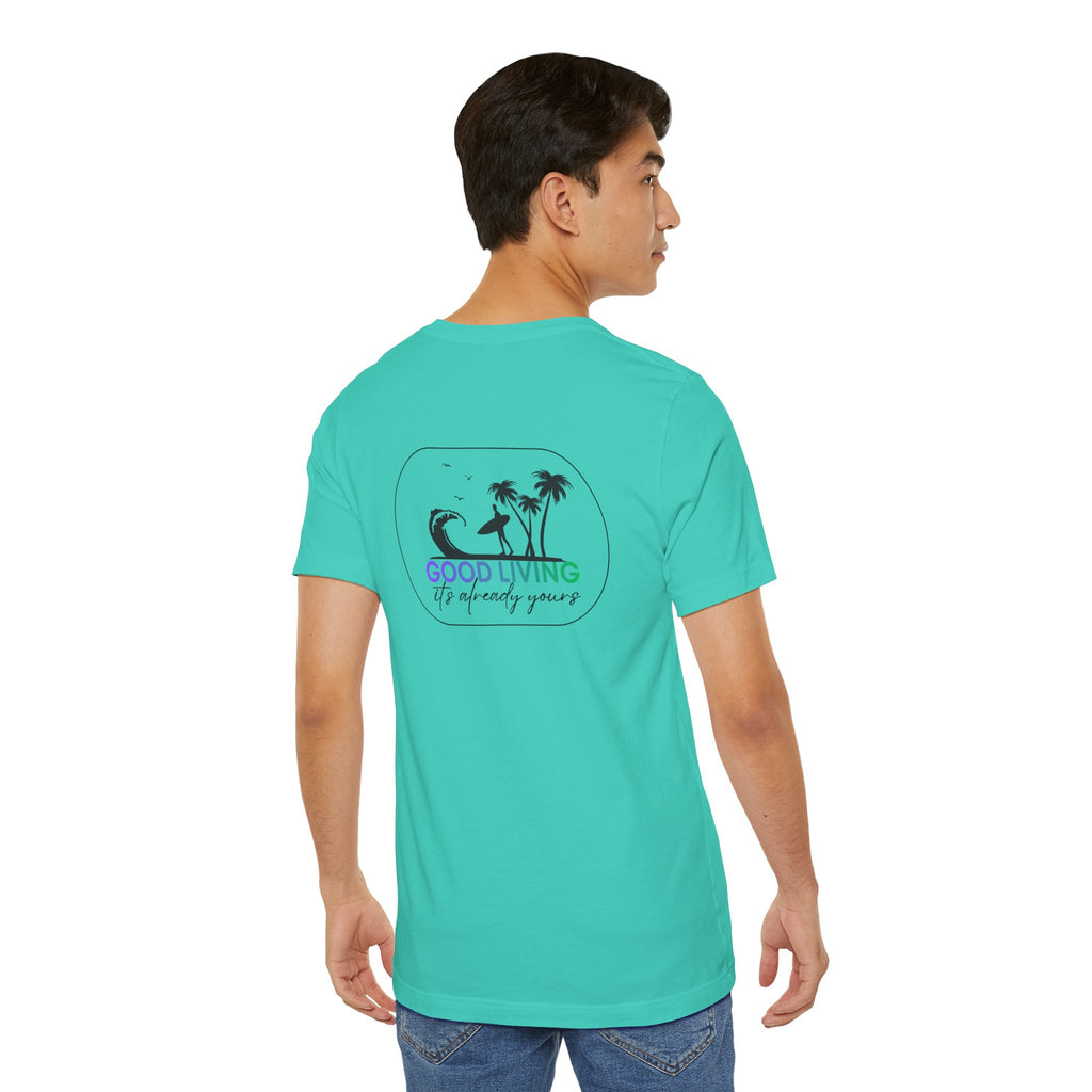 Good Living Surfing Tee - Manifest and Surf