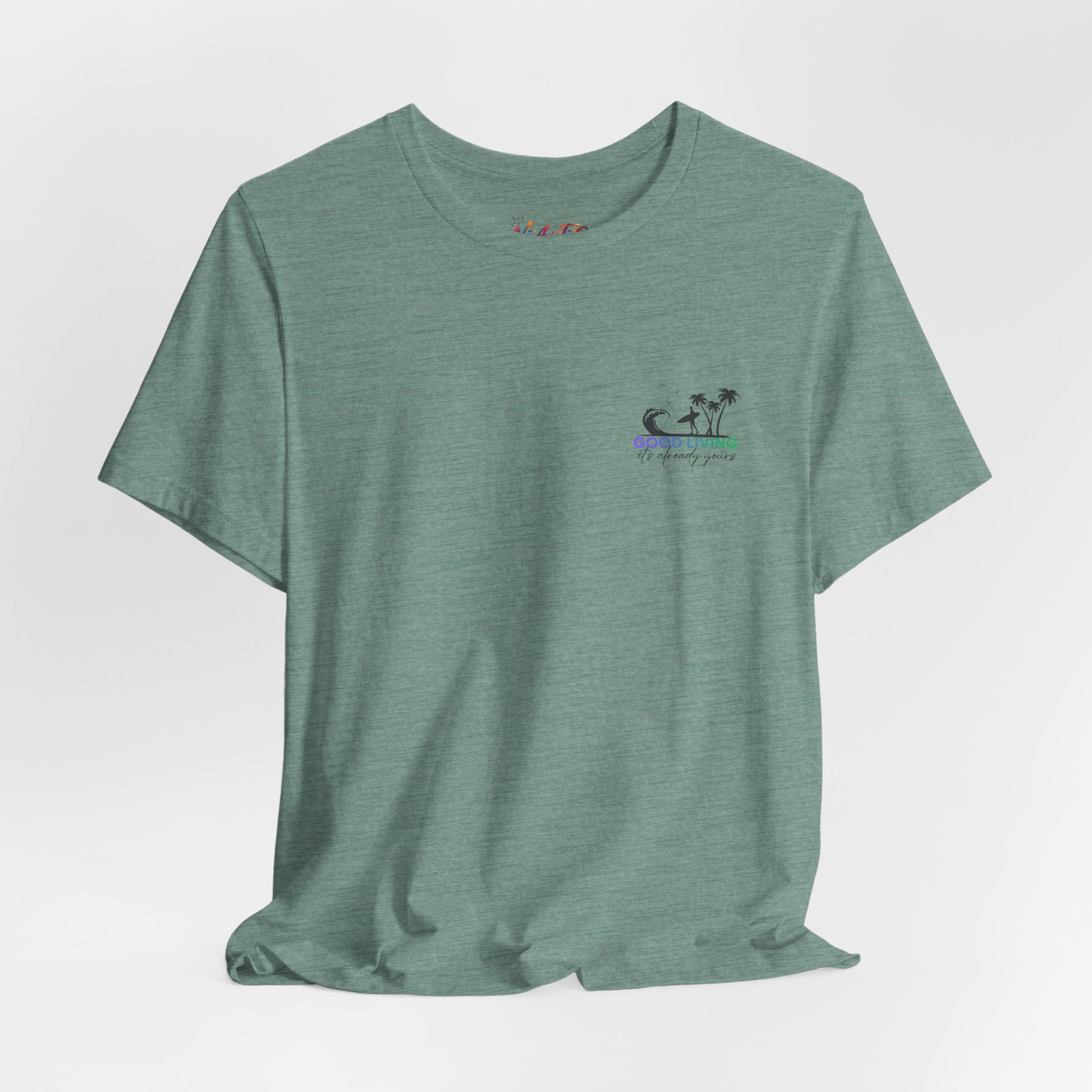 Good Living Surfing Tee - Manifest and Surf