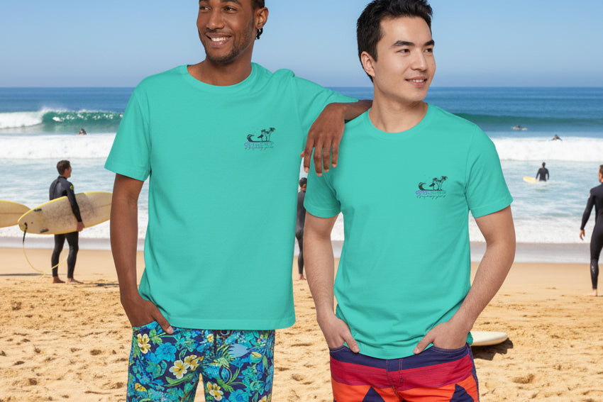 Good Living Surfing Tee - Manifest and Surf