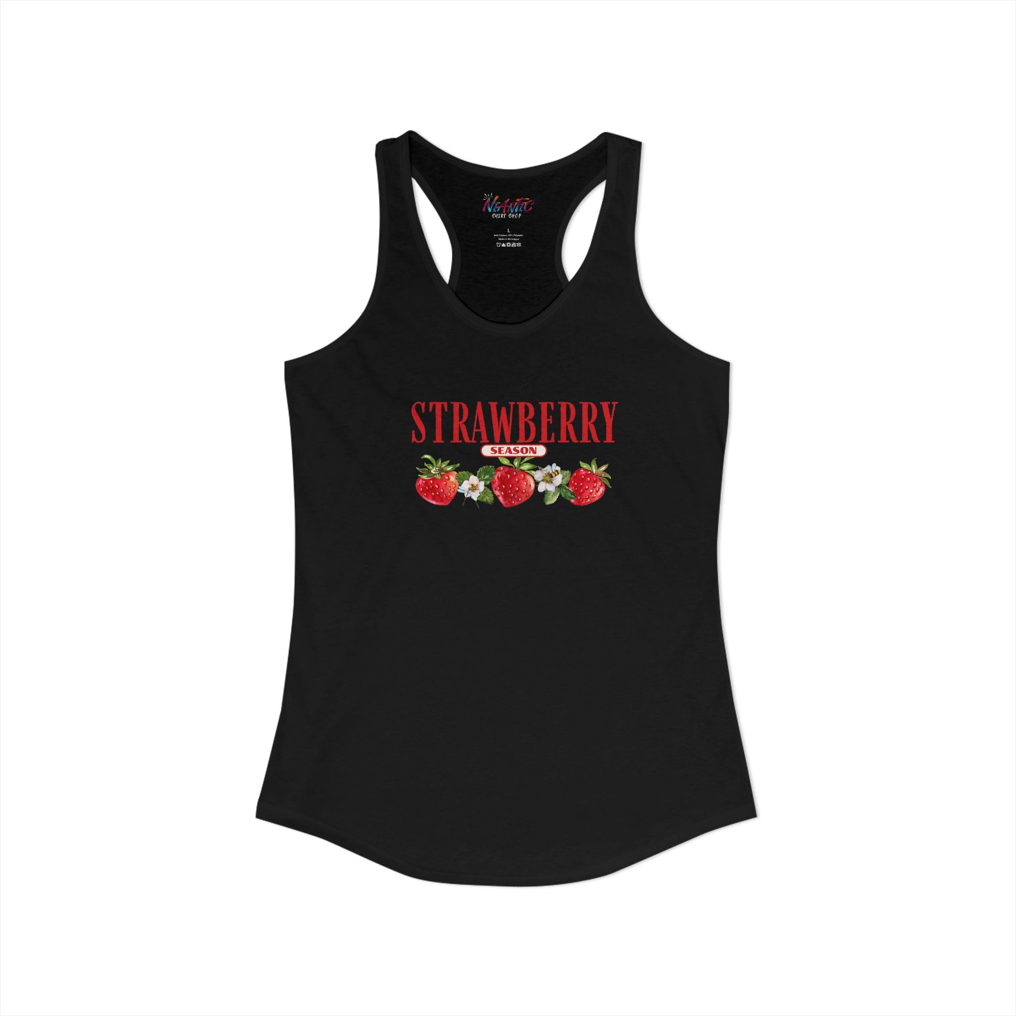 Racerback Tank Strawberry Season Summer Festival Beach Women's Ideal Tank Top