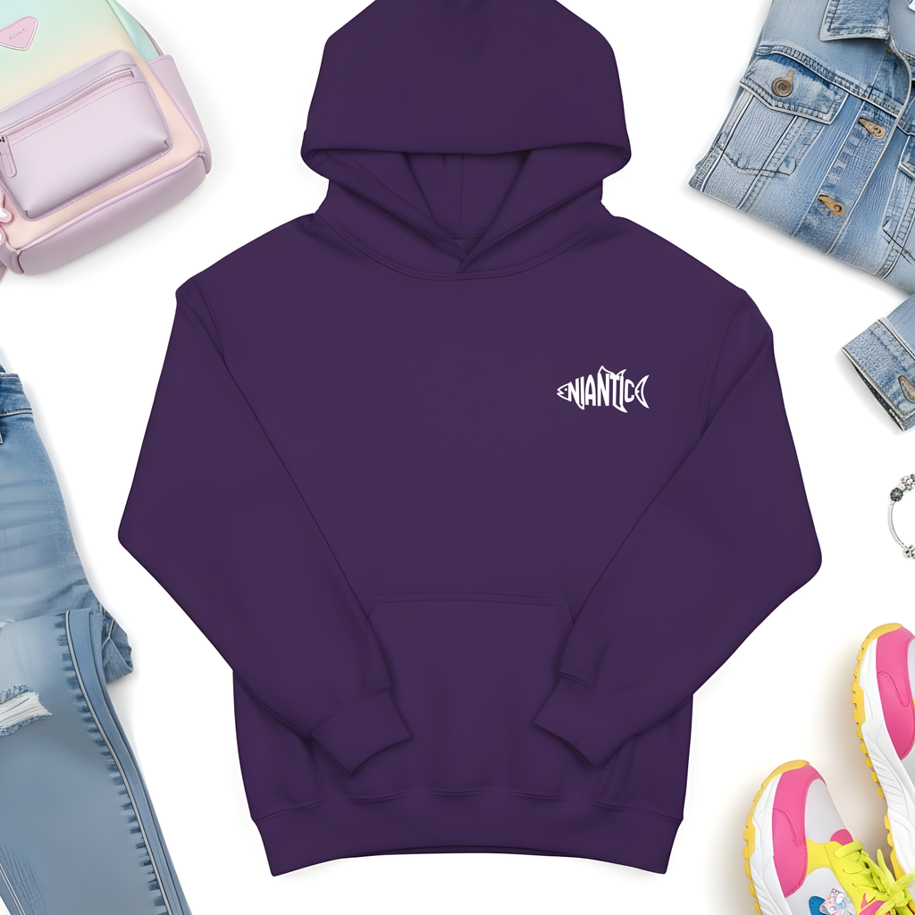 Niantic Life Youth Hoodie - Fish Logo