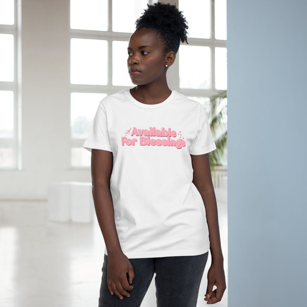 Available For Blessings Women’s Tee