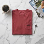 Shoreline Pocket Tee — Niantic Fish