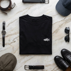 Shoreline Pocket Tee — Niantic Fish
