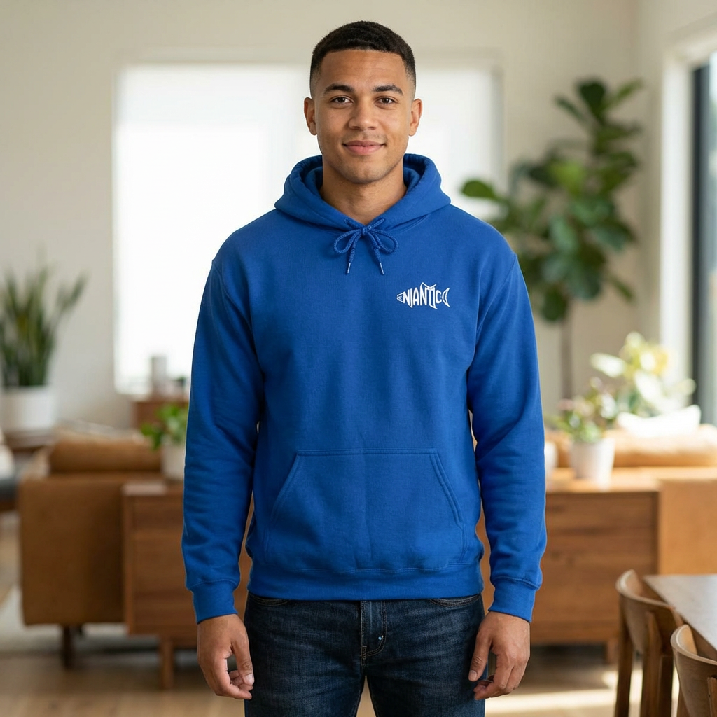Niantic Fish Minimal Hoodie