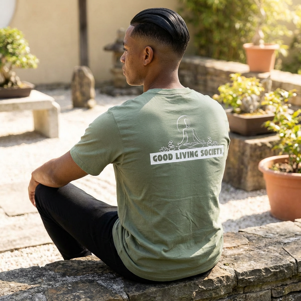 Good Living Society Meditation Life T-Shirt