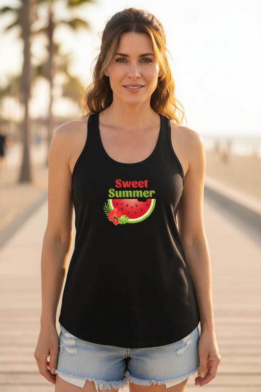 Racerback Tank - Sweet Summer