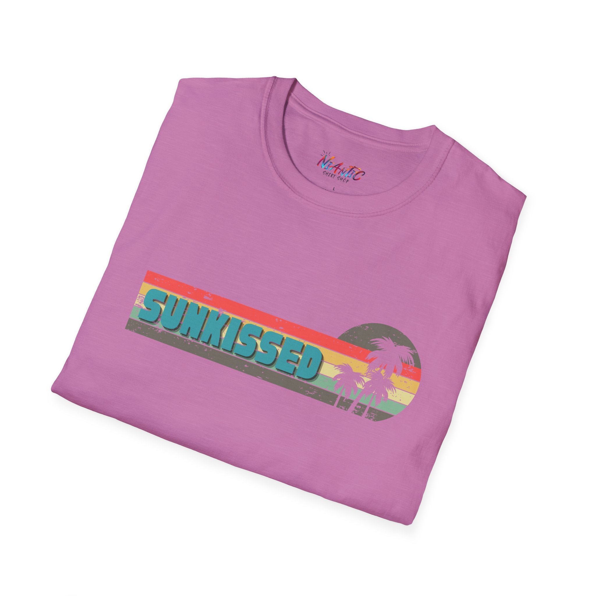 Sunkissed Retro Summer T-Shirt — Beach Vibe Vacation Tee