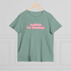 Available For Blessings Women’s Tee