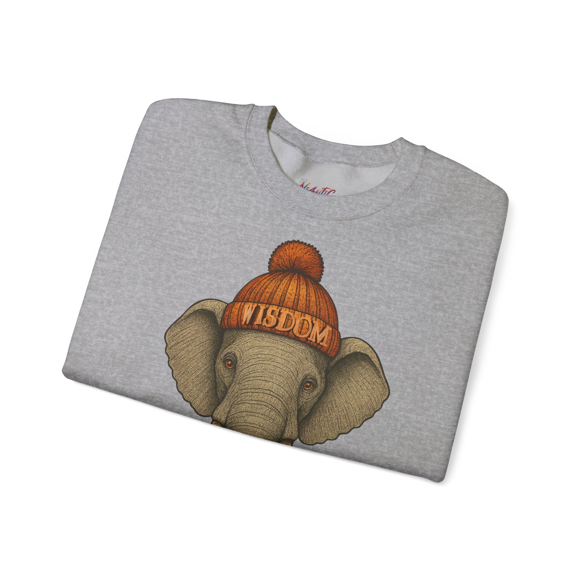 Elephant 'Wisdom' Crewneck Sweatshirt