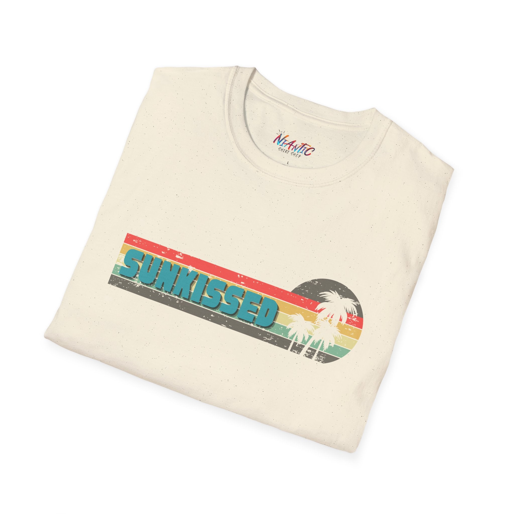 Sunkissed Retro Summer T-Shirt — Beach Vibe Vacation Tee