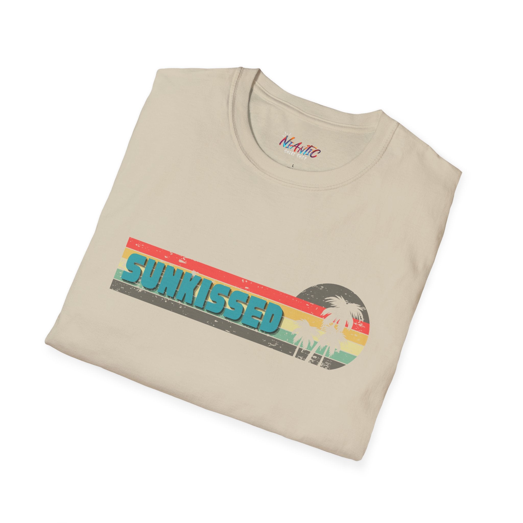 Sunkissed Retro Summer T-Shirt — Beach Vibe Vacation Tee