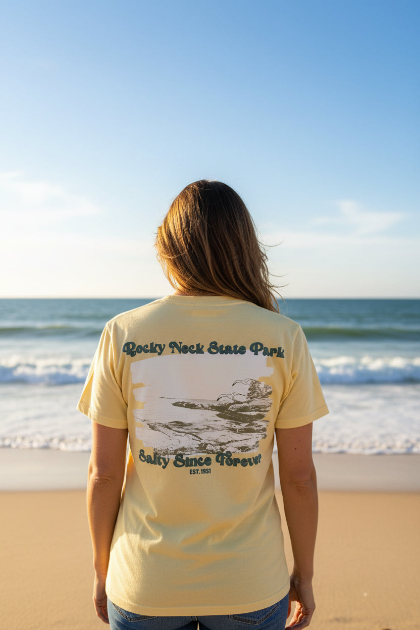 Rocky Neck State Park 'Salty Since Forever' Tee