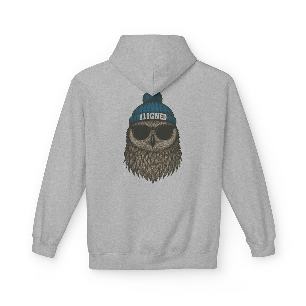 Aligned Owl Unisex Hoodie