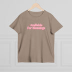 Available For Blessings Women’s Tee