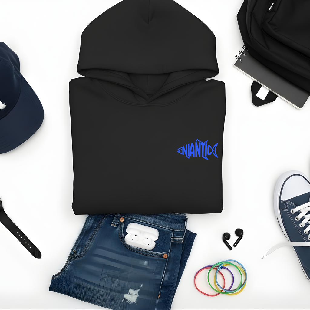 Niantic Life Youth Hoodie - Fish Logo