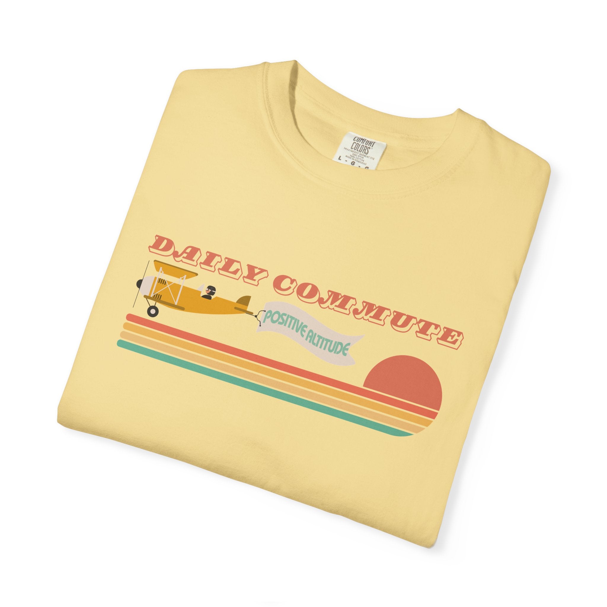 Retro Pilot Shirt — POSITIVE ALTITUDE Vintage Aviator Tee