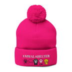 Customizable Pom-Pom Beanie