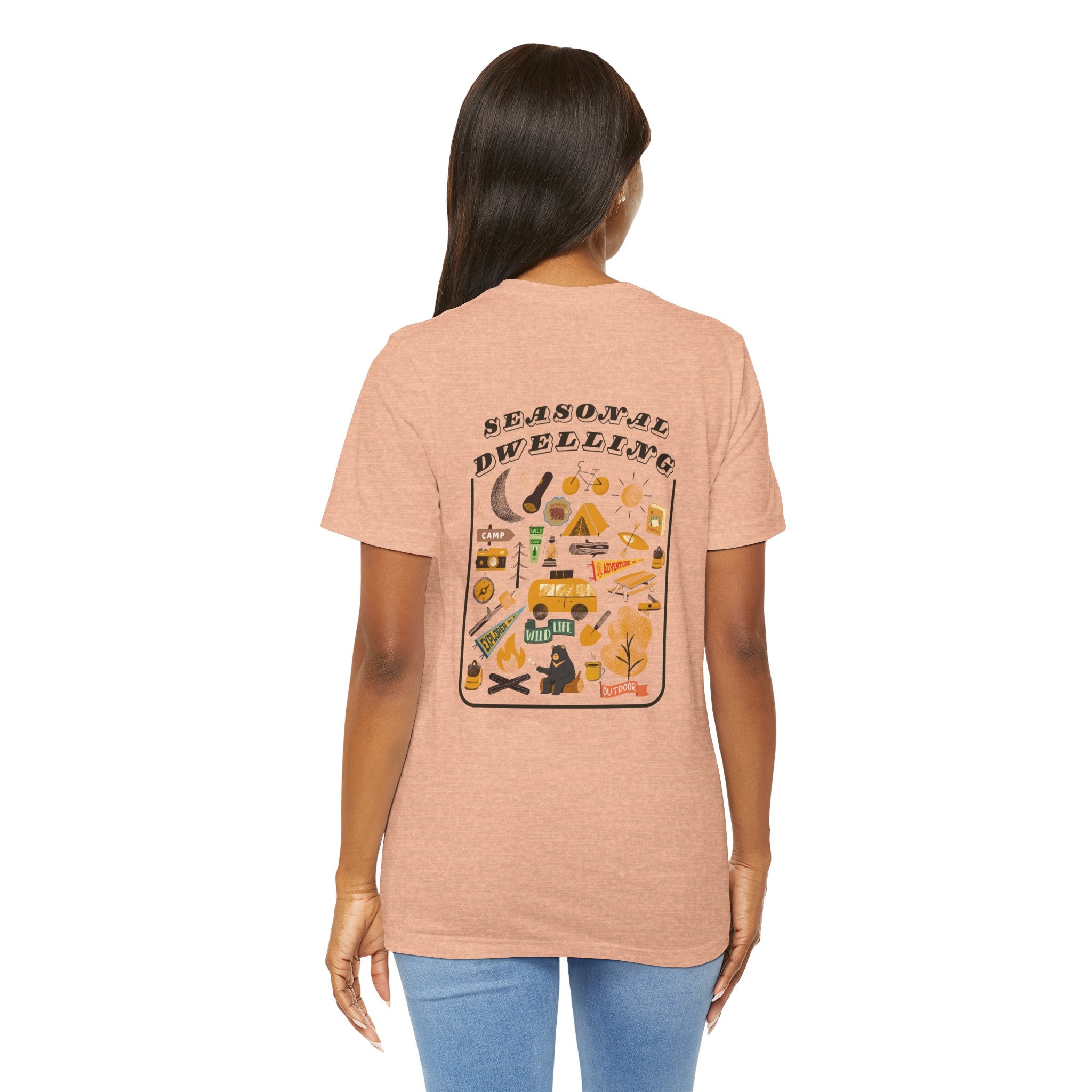 Happy Trails Camping Tee — Outdoor Adventure