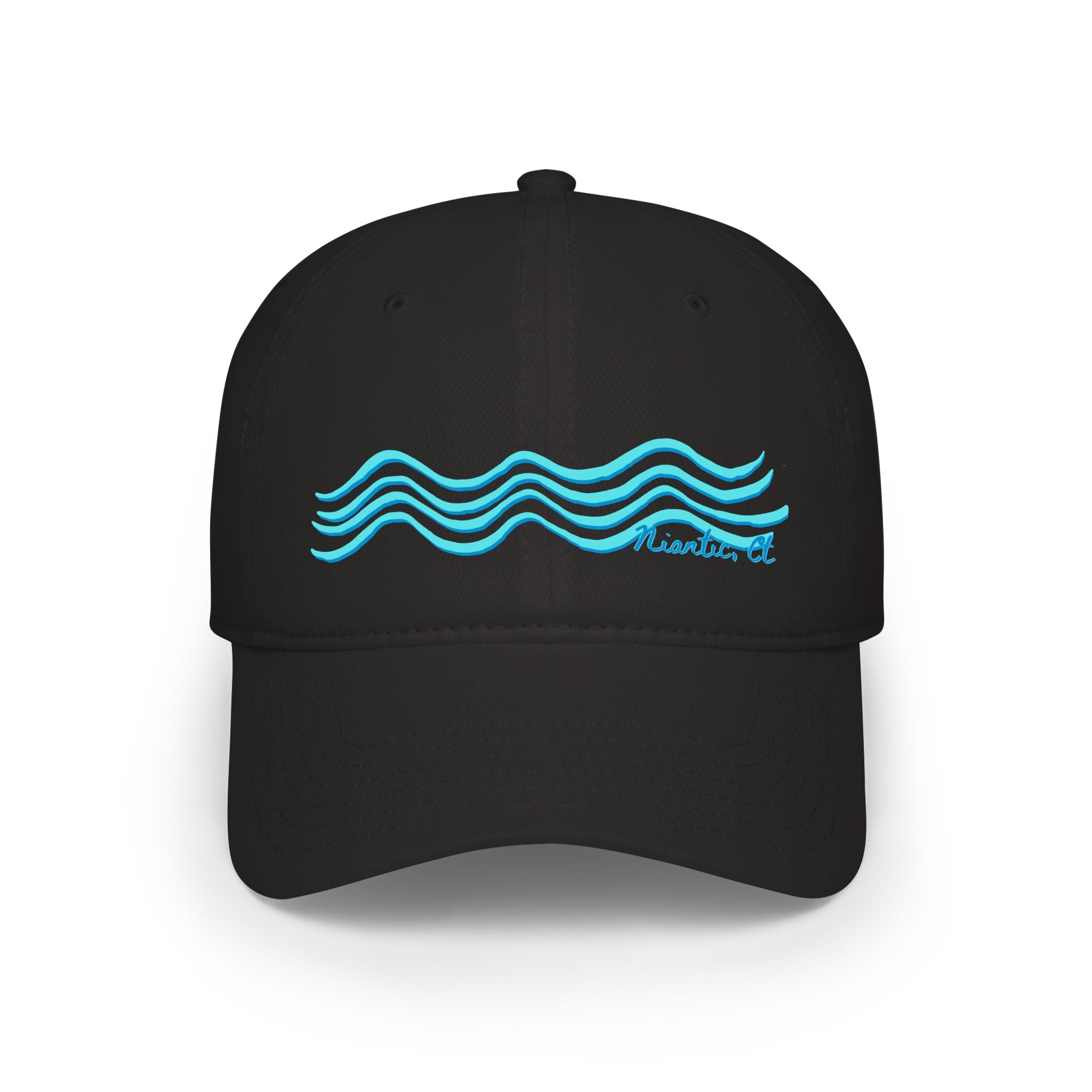 Niantic Wave Print Baseball Cap