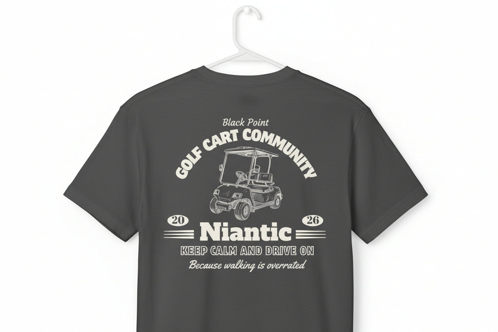 Customizable Golf Cart Community Heavy Tee