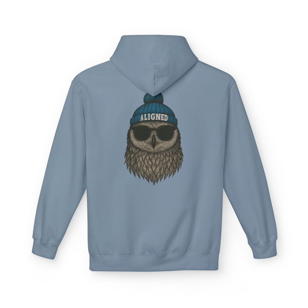 Aligned Owl Unisex Hoodie