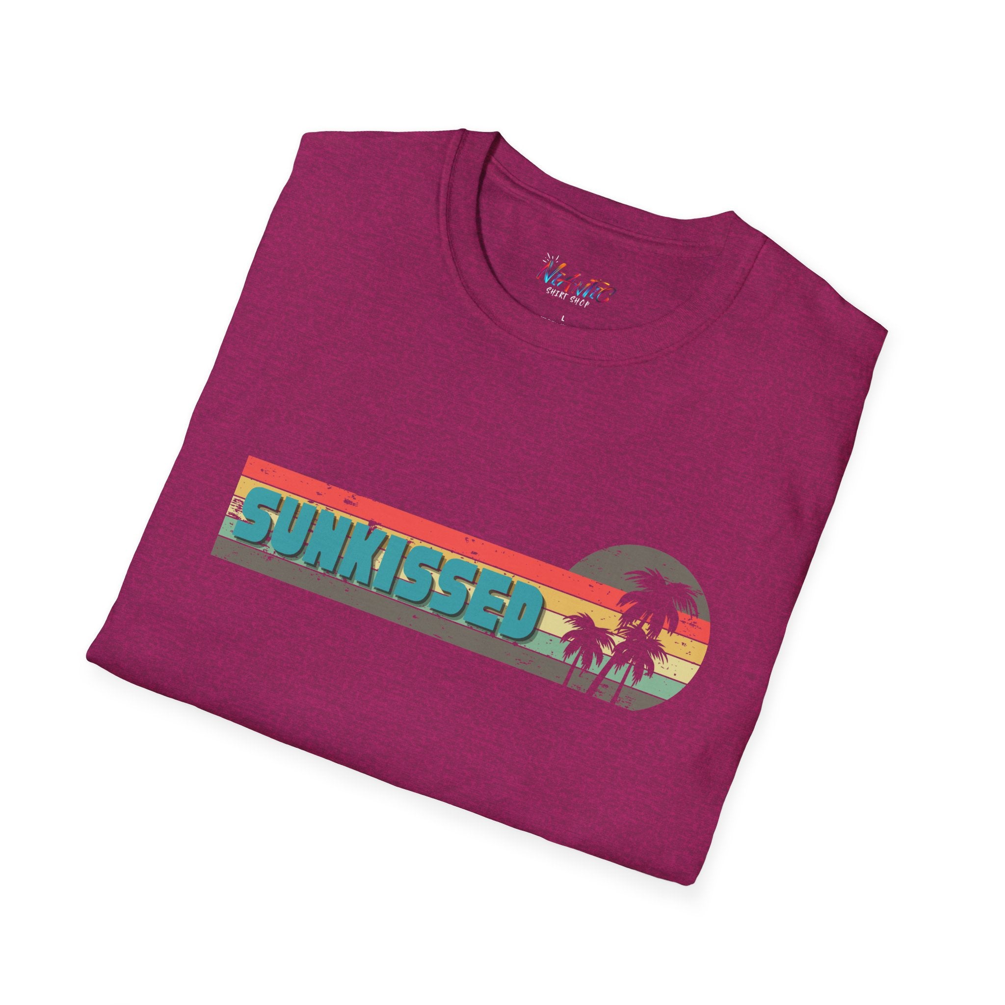 Sunkissed Retro Summer T-Shirt — Beach Vibe Vacation Tee