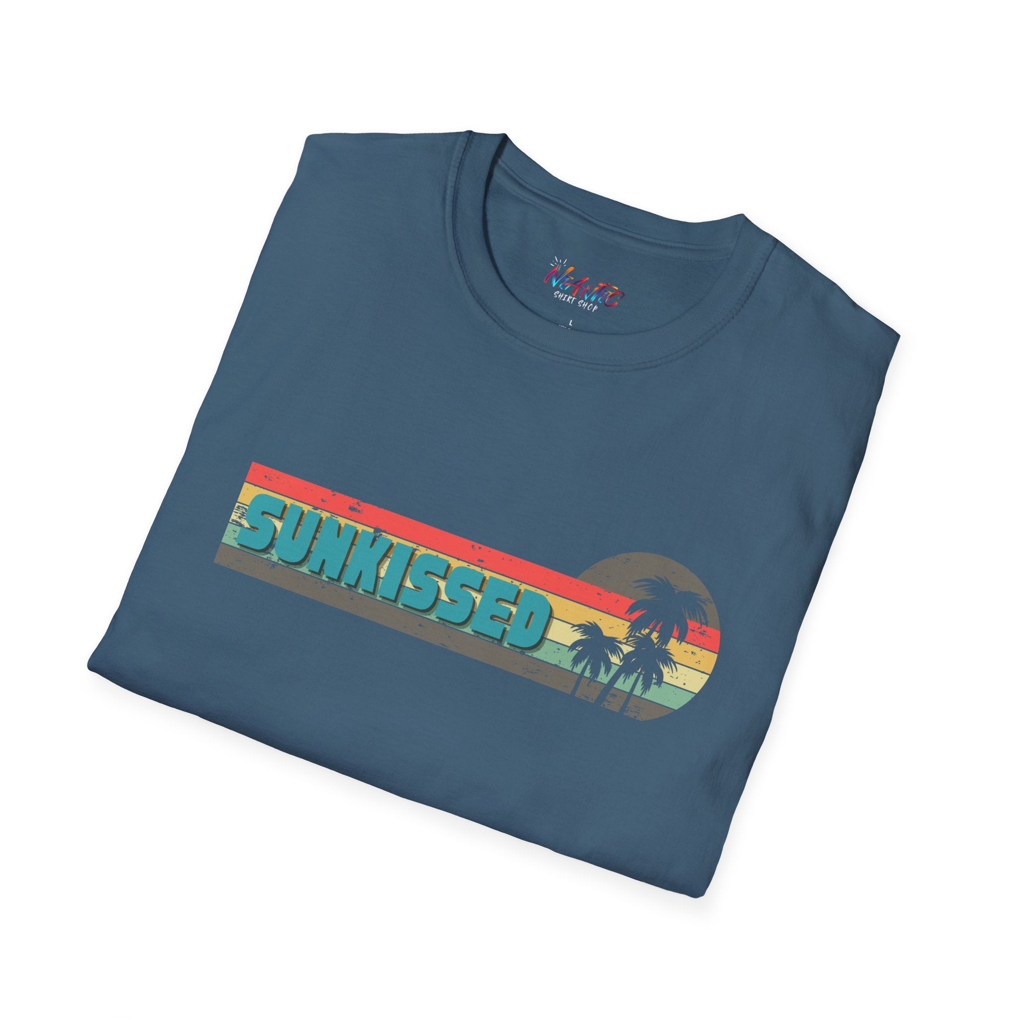 Sunkissed Retro Summer T-Shirt — Beach Vibe Vacation Tee