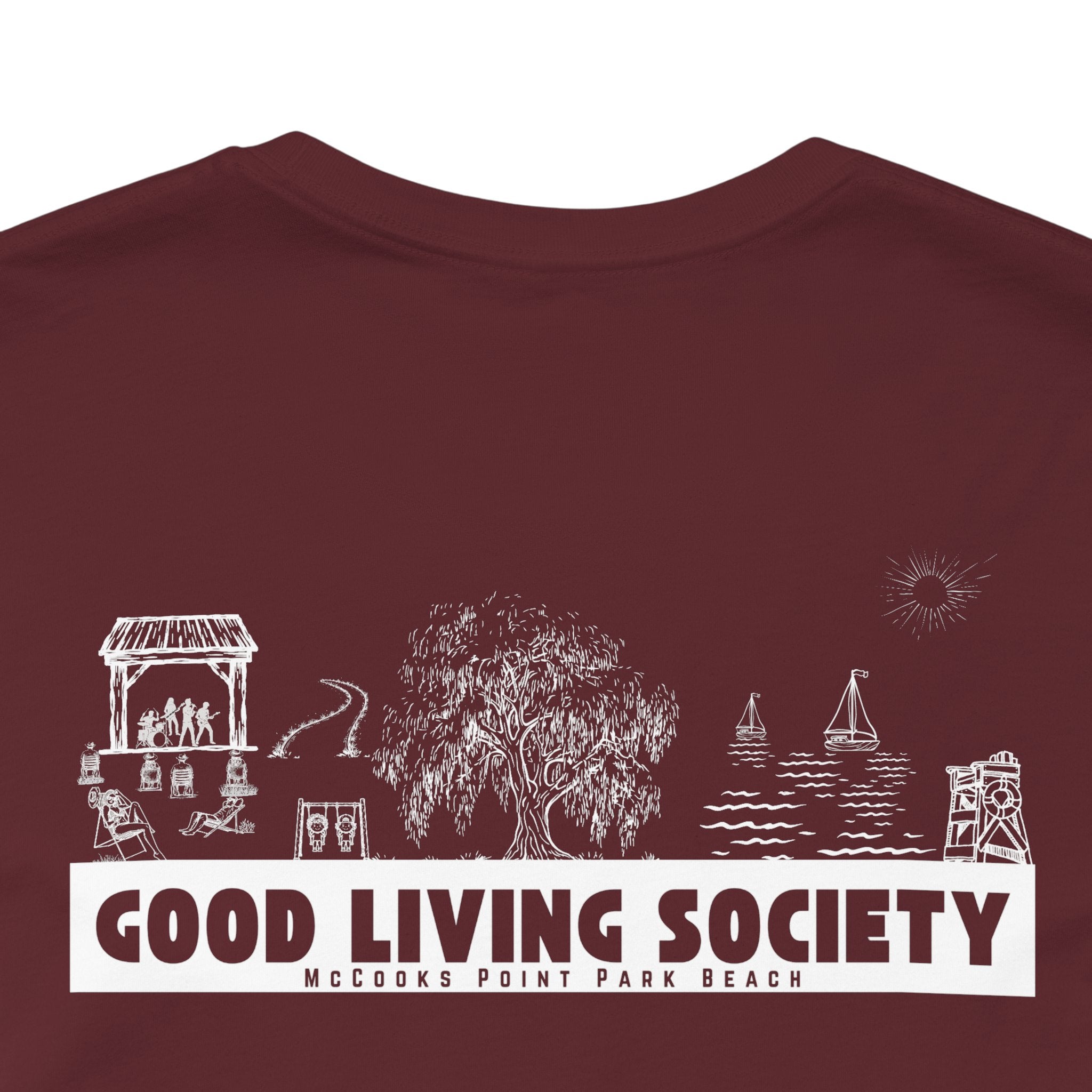 Niantic Good Living Tee – McCook’s Point
