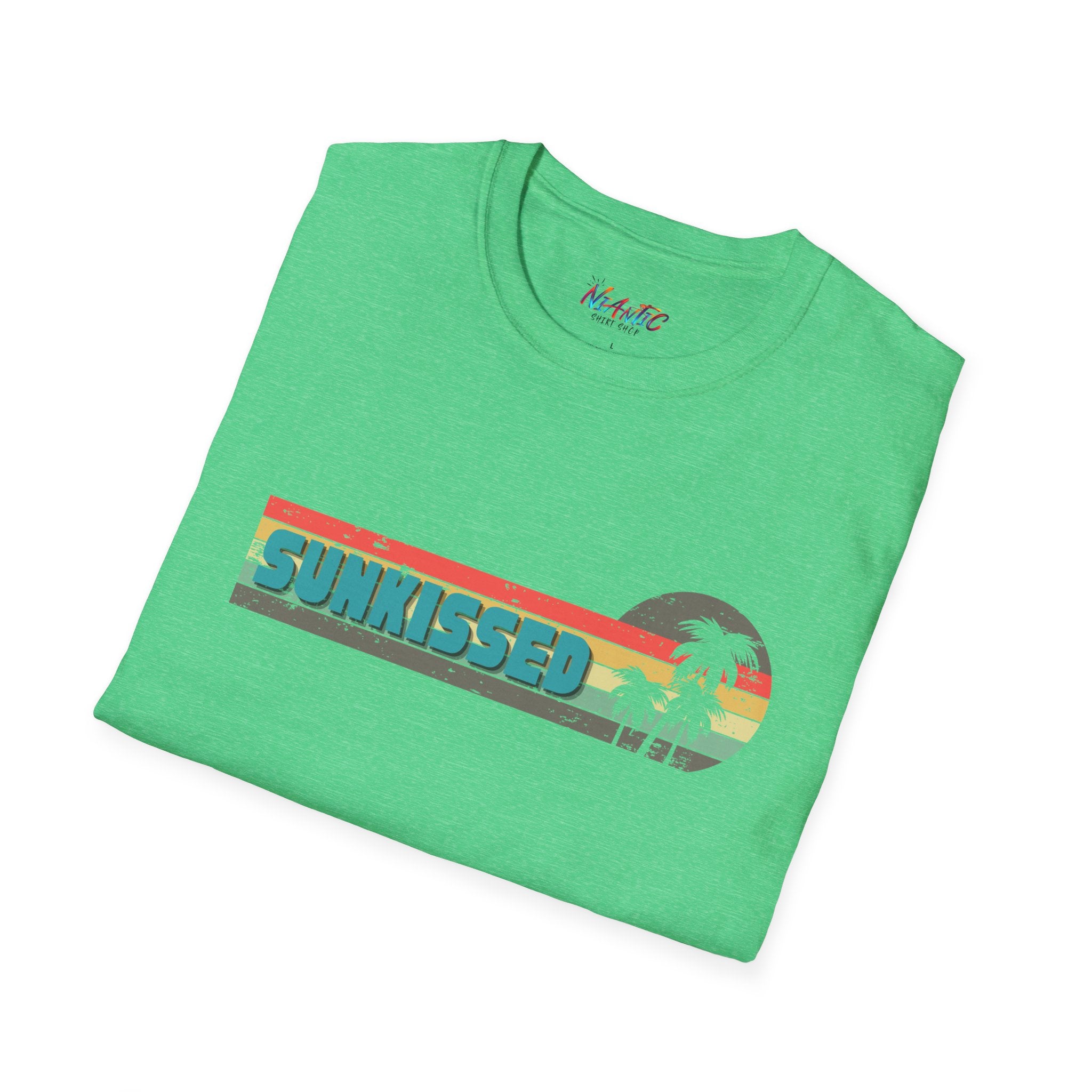 Sunkissed Retro Summer T-Shirt — Beach Vibe Vacation Tee