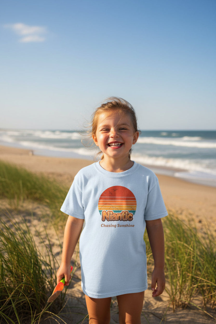 Retro Niantic Sunset T-shirt