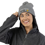 Customizable Pom-Pom Beanie
