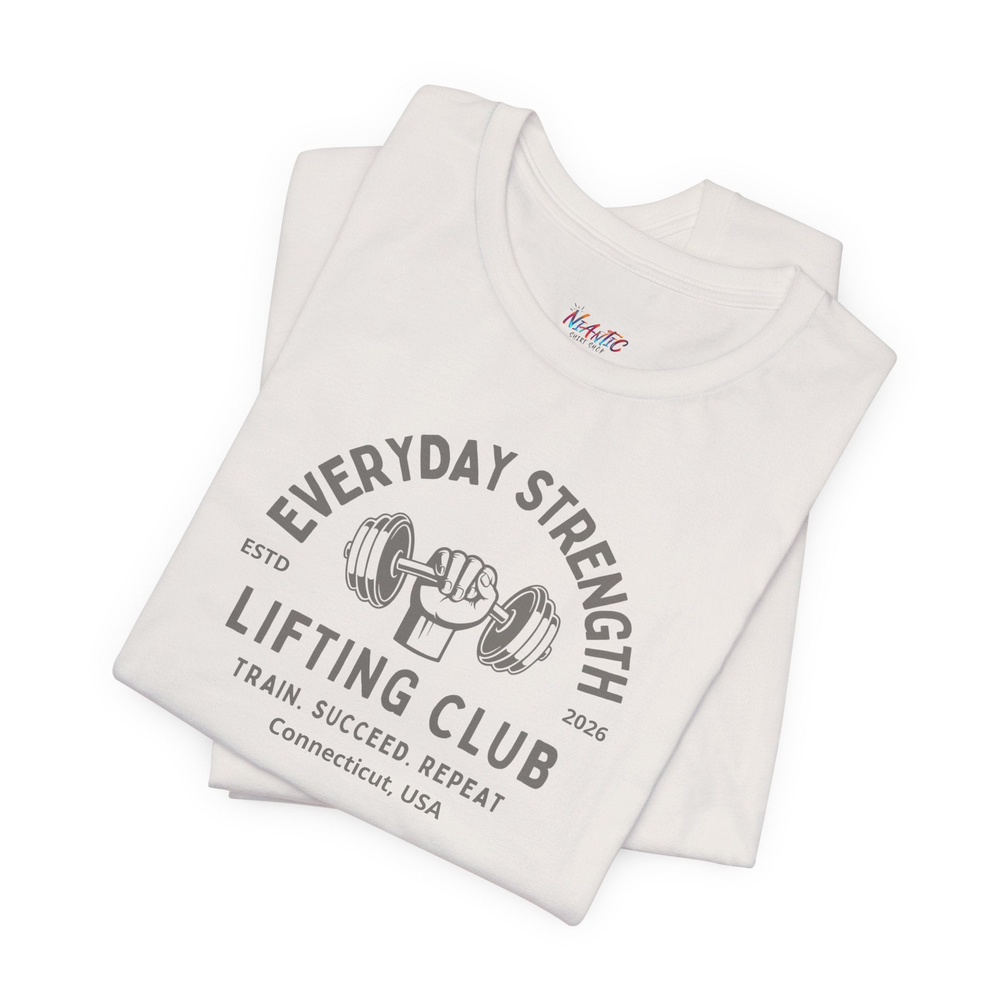 Customizable Weightlifting Gym TShirt