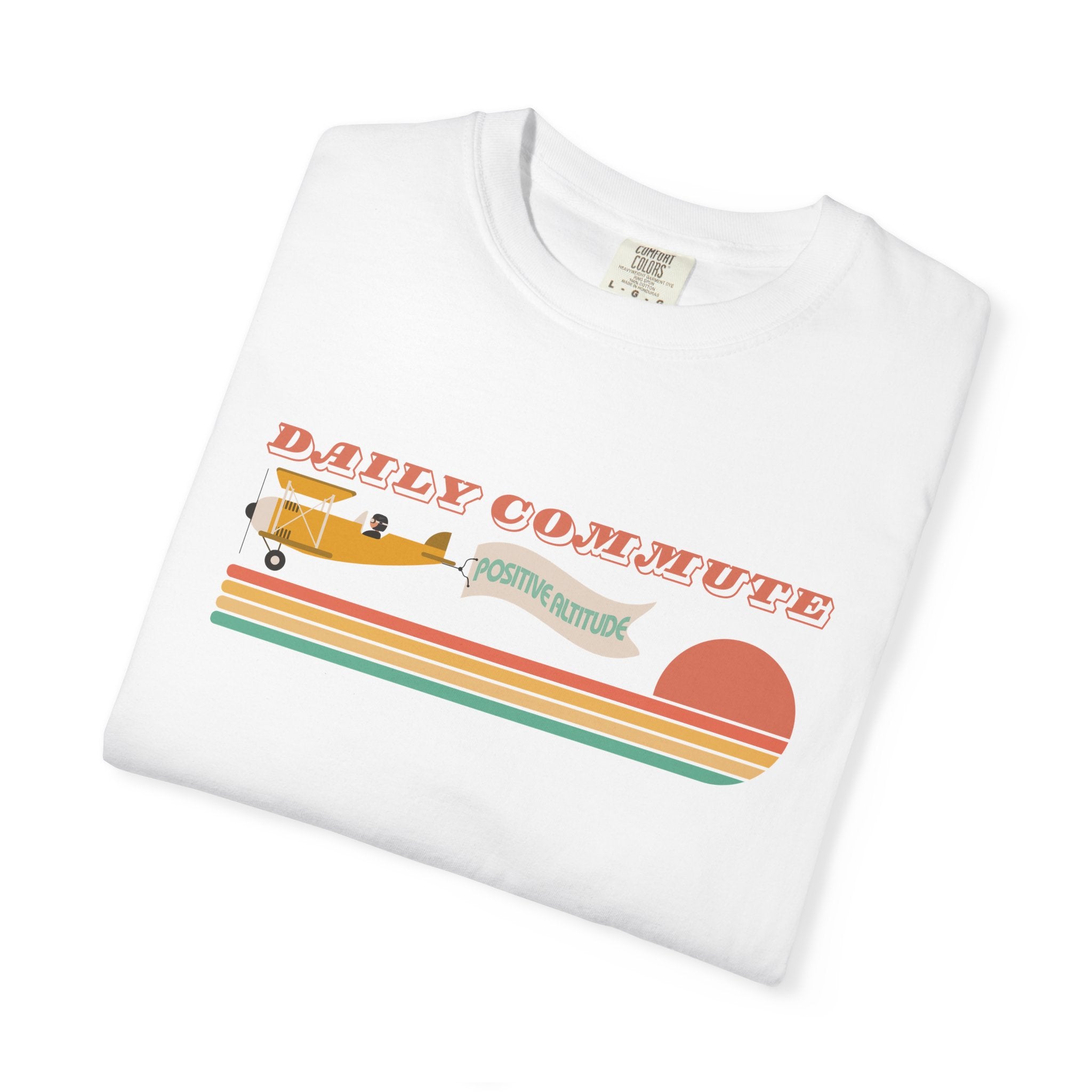 Retro Pilot Shirt — POSITIVE ALTITUDE Vintage Aviator Tee