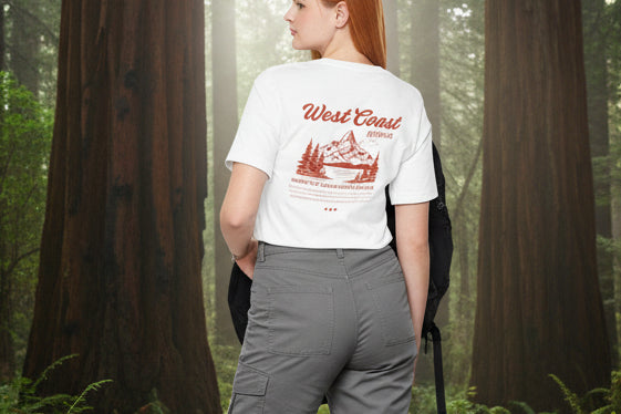 West Coast Origins T-Shirt - Retro outdoor Shirt