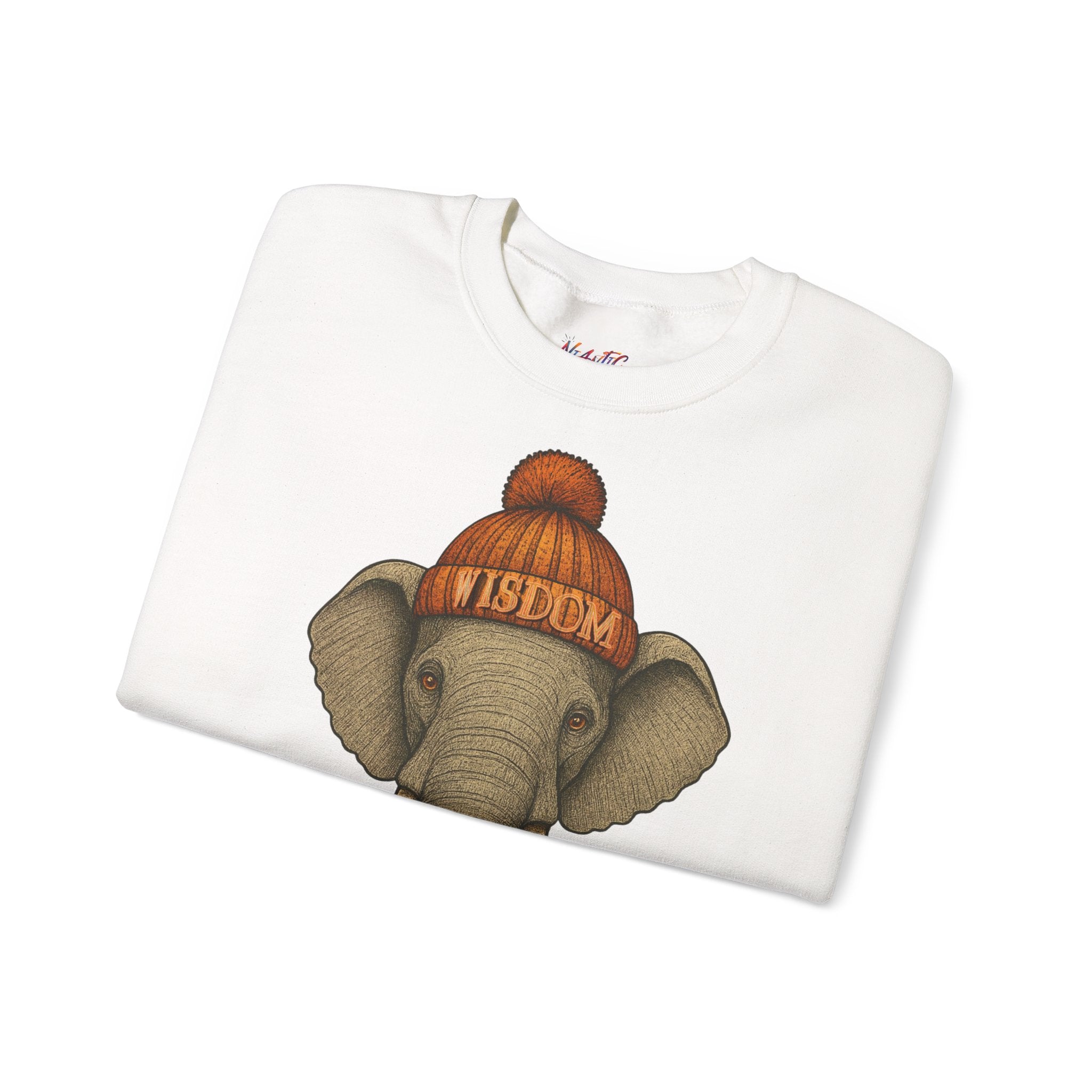 Elephant 'Wisdom' Crewneck Sweatshirt