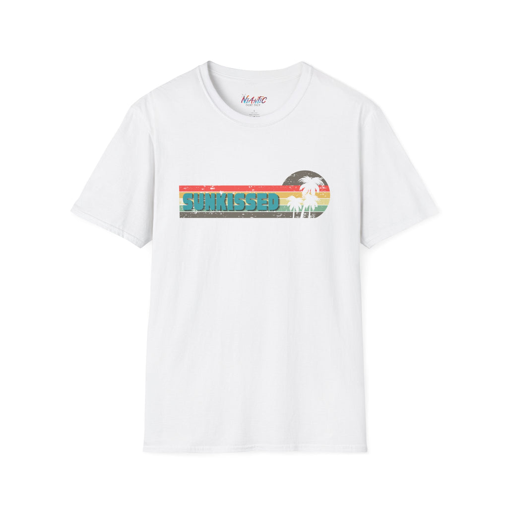 Sunkissed Retro Summer T-Shirt — Beach Vibe Vacation Tee