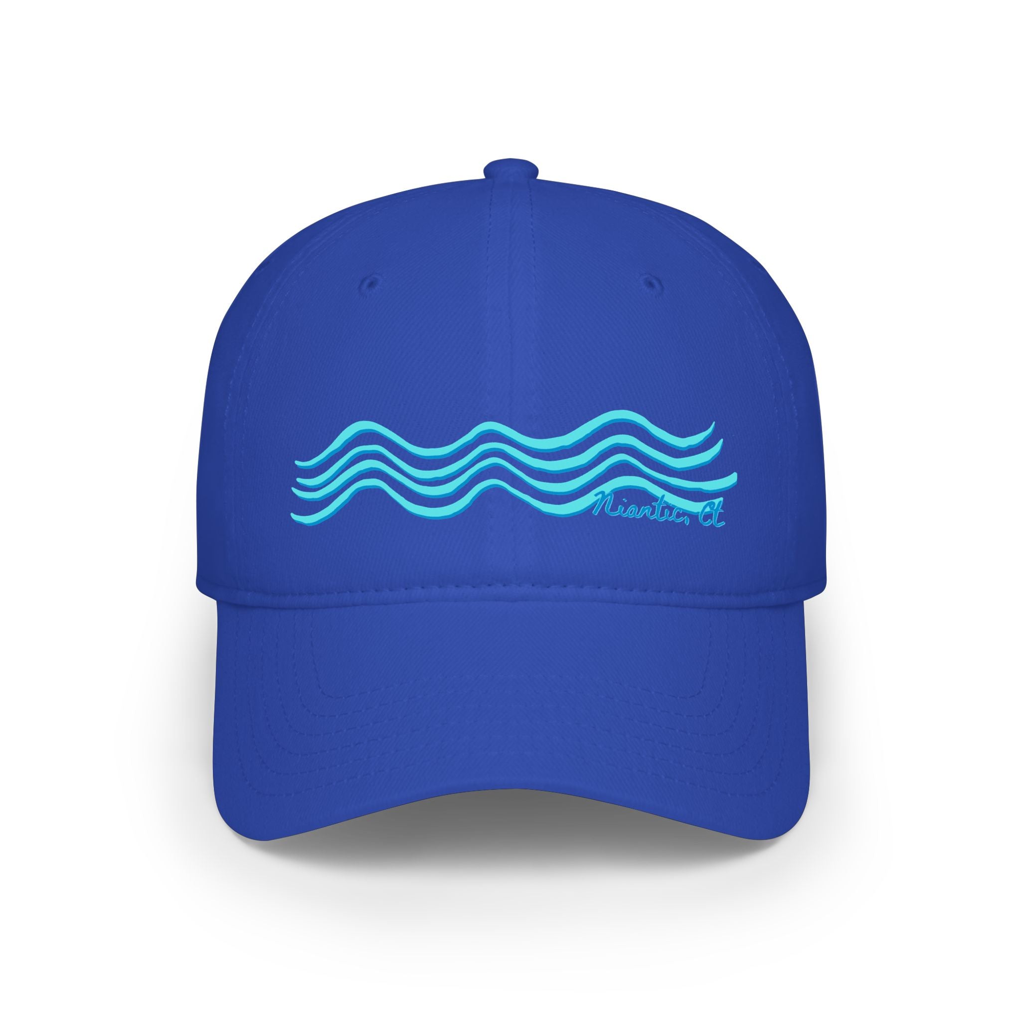 Niantic Wave Print Baseball Cap