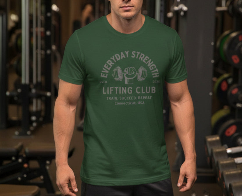Customizable Weightlifting Gym TShirt