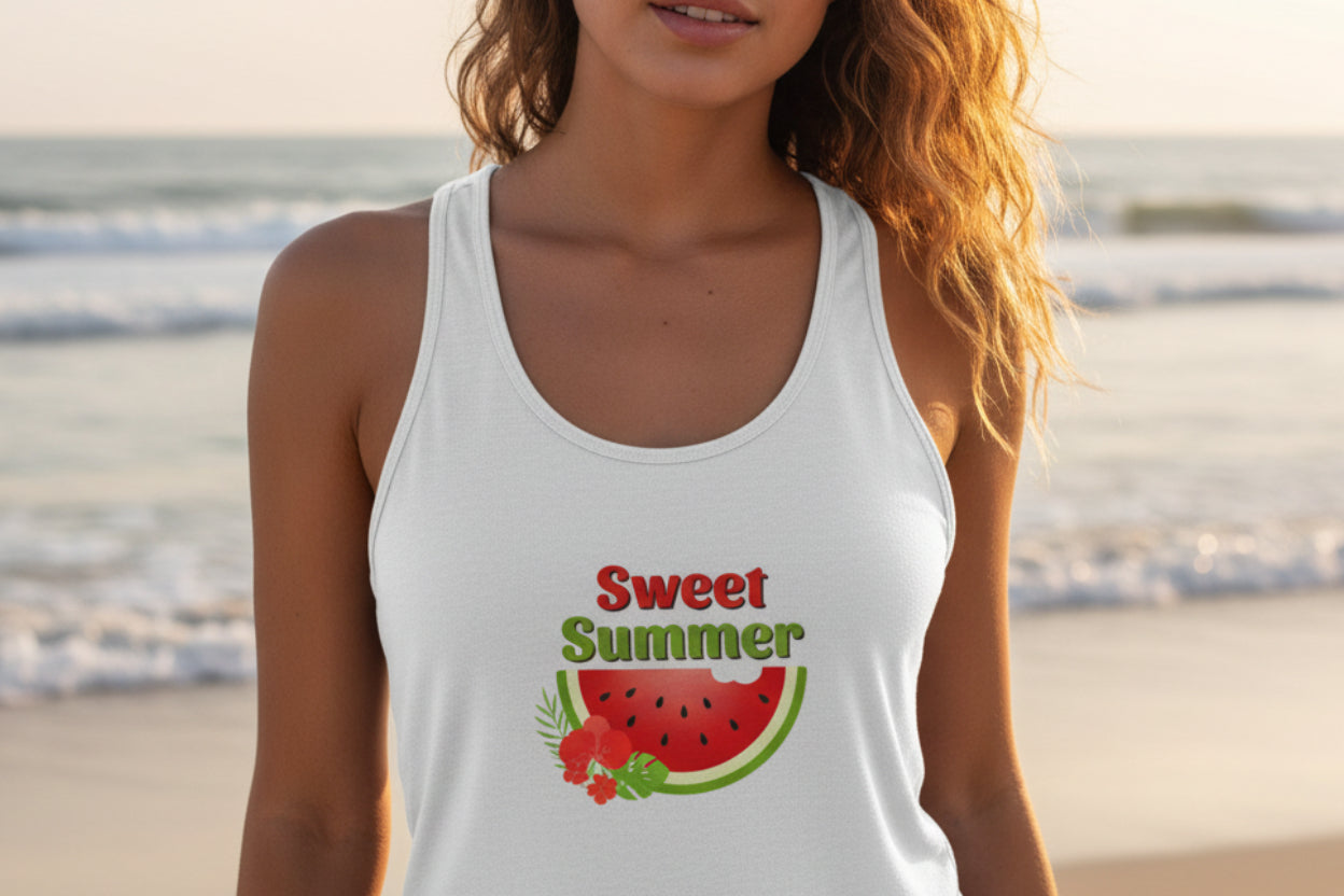 Racerback Tank - Sweet Summer