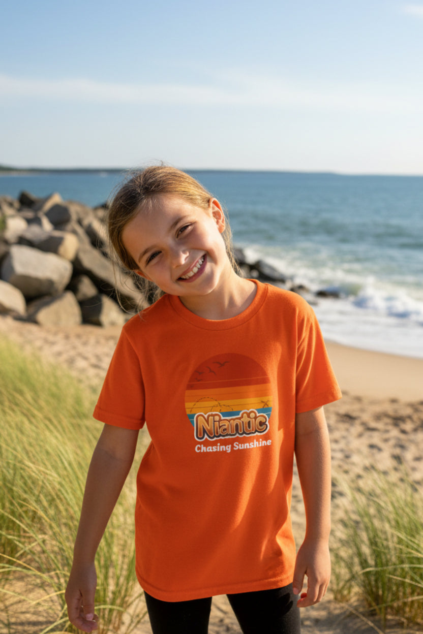 Retro Niantic Sunset T-shirt