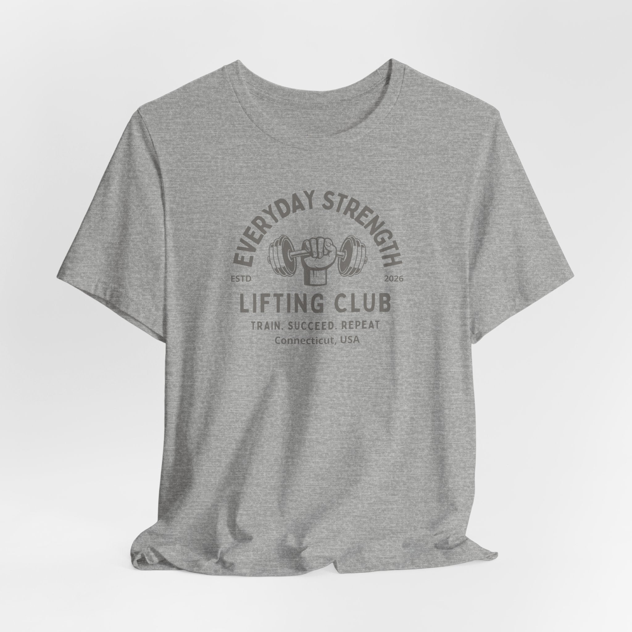 Customizable Weightlifting Gym TShirt